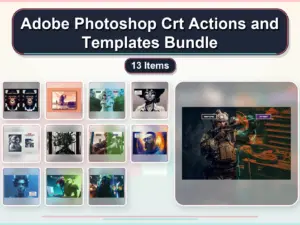 adobe photoshop crt actions and templates bundle 13 items collage 8f7059eb 1779182538