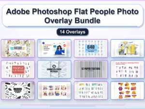 adobe photoshop flat people photo overlay bundle 14 overla collage eae7a428 1779182076