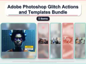 adobe photoshop glitch actions and templates bundle 5 item collage 6fa01f71 1779183184