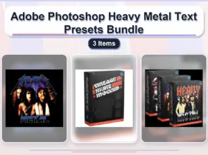 adobe photoshop heavy metal text presets bundle 3 items collage 61fec428 1779182964