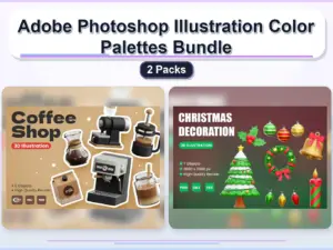 adobe photoshop illustration color palettes bundle 2 packs collage 38a7c07d 1779182042
