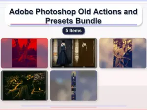 adobe photoshop old actions and presets bundle 5 items collage da945247 1779182088
