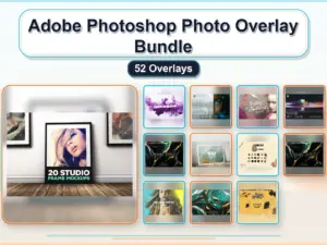 adobe photoshop photo overlay bundle 52 overlays collage 3a224fd9 1779181247
