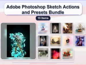 adobe photoshop sketch actions and presets bundle 19 items collage 8c753338 1779182817