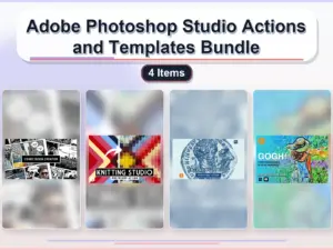 adobe photoshop studio actions and templates bundle 4 item collage b4dbd059 1779180623