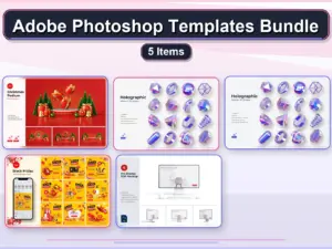 adobe photoshop templates bundle 5 items collage 5091fc03 1779181790
