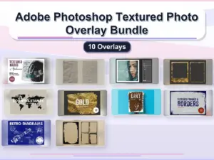 adobe photoshop textured photo overlay bundle 10 overlays collage 44d7634a 1779180804