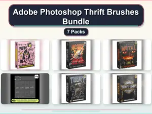 adobe photoshop thrift brushes bundle 7 packs collage cce96127 1779182995