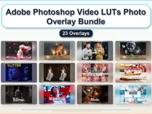 adobe photoshop video luts photo overlay bundle 23 overlay collage 0e242360 1779180602