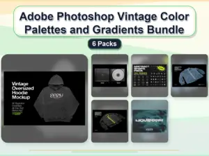 adobe photoshop vintage color palettes and gradients bundle collage 57bf7b43 1779181309