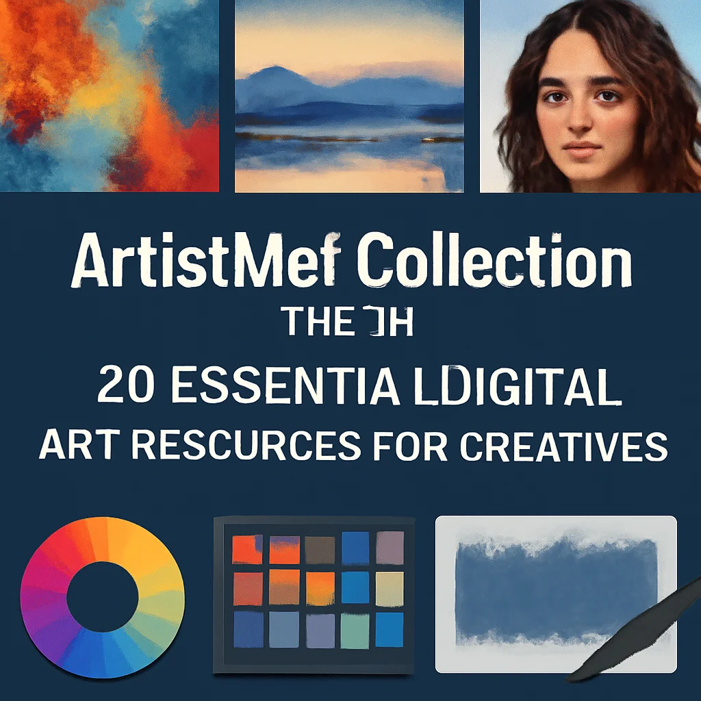 ArtistMef Collection Part 11: 20 Essential Digital Art Resources for Creatives