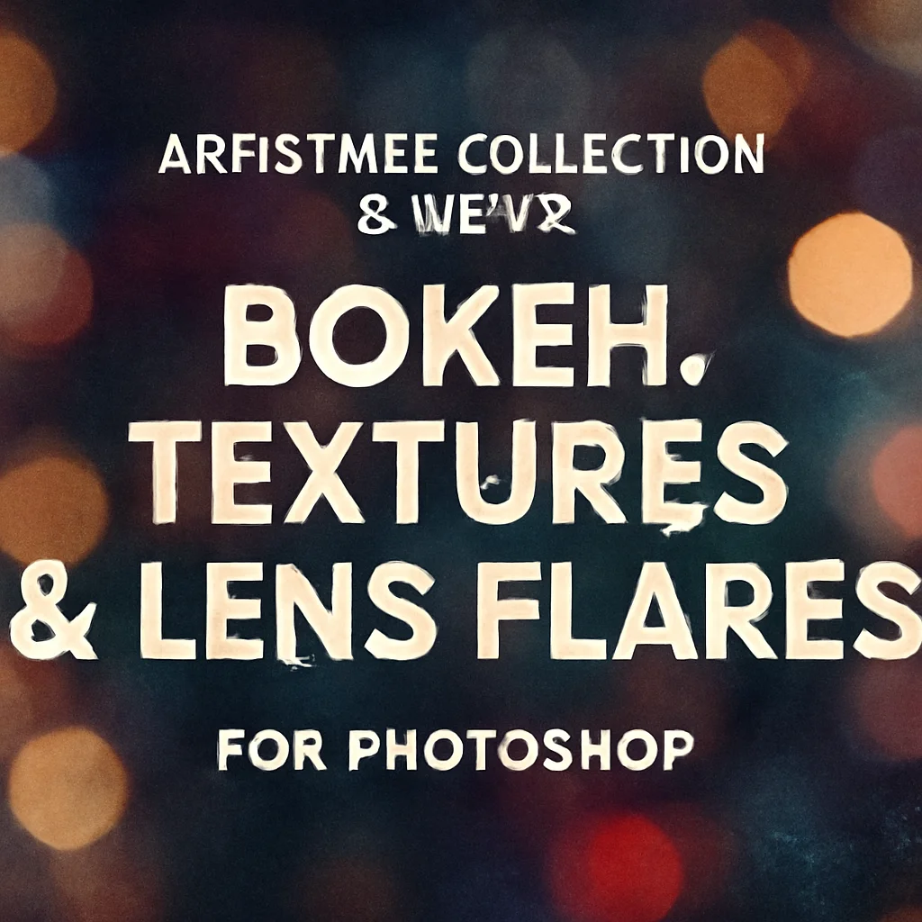 ArtistMef Collection Part 12: Bokeh, Textures & Lens Flares for Photoshop