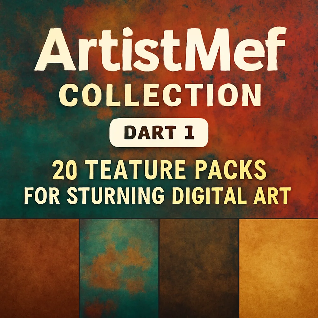ArtistMef Collection Part 4: 20 Texture Packs for Stunning Digital Art