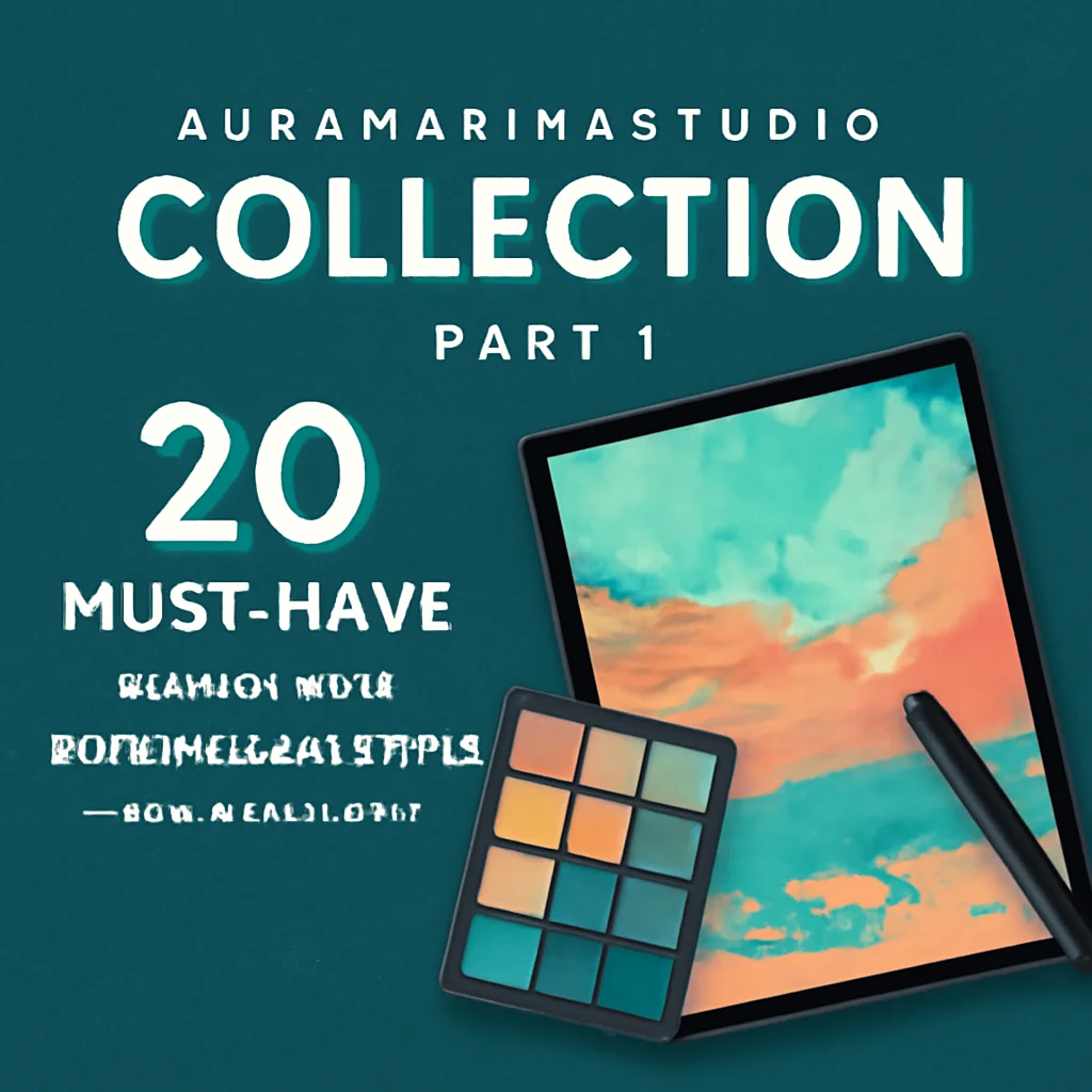The Ultimate artofwendyxu Collection: 13 Must-Have Procreate Brushes for Comics & Calligraphy 🎨