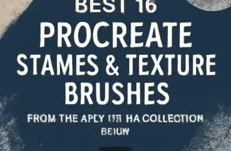 best 16 procreate stamps texture brushes from the arty kati 455