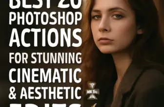 best 20 photoshop actions for stunning cinematic aesthetic 824