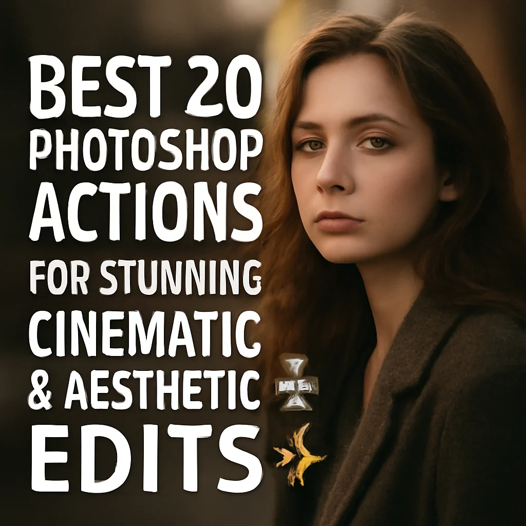 Unleash Your Creativity: 20 Must-Have Photoshop Actions from Brushespack Collection Part 300 🎨✨