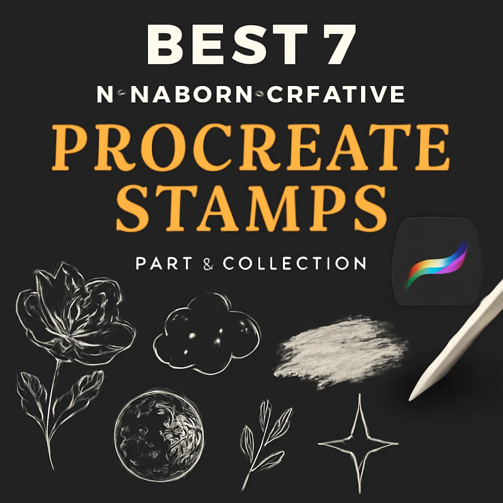 Best 7 N-Nakorn-Creative Procreate Stamps (Part 2 Collection) 🖌️✨