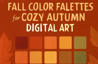 best procreate fall color palettes for cozy autumn digital a 972