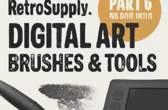 best retrosupplyco digital art brushes tools part 6 collect 1429