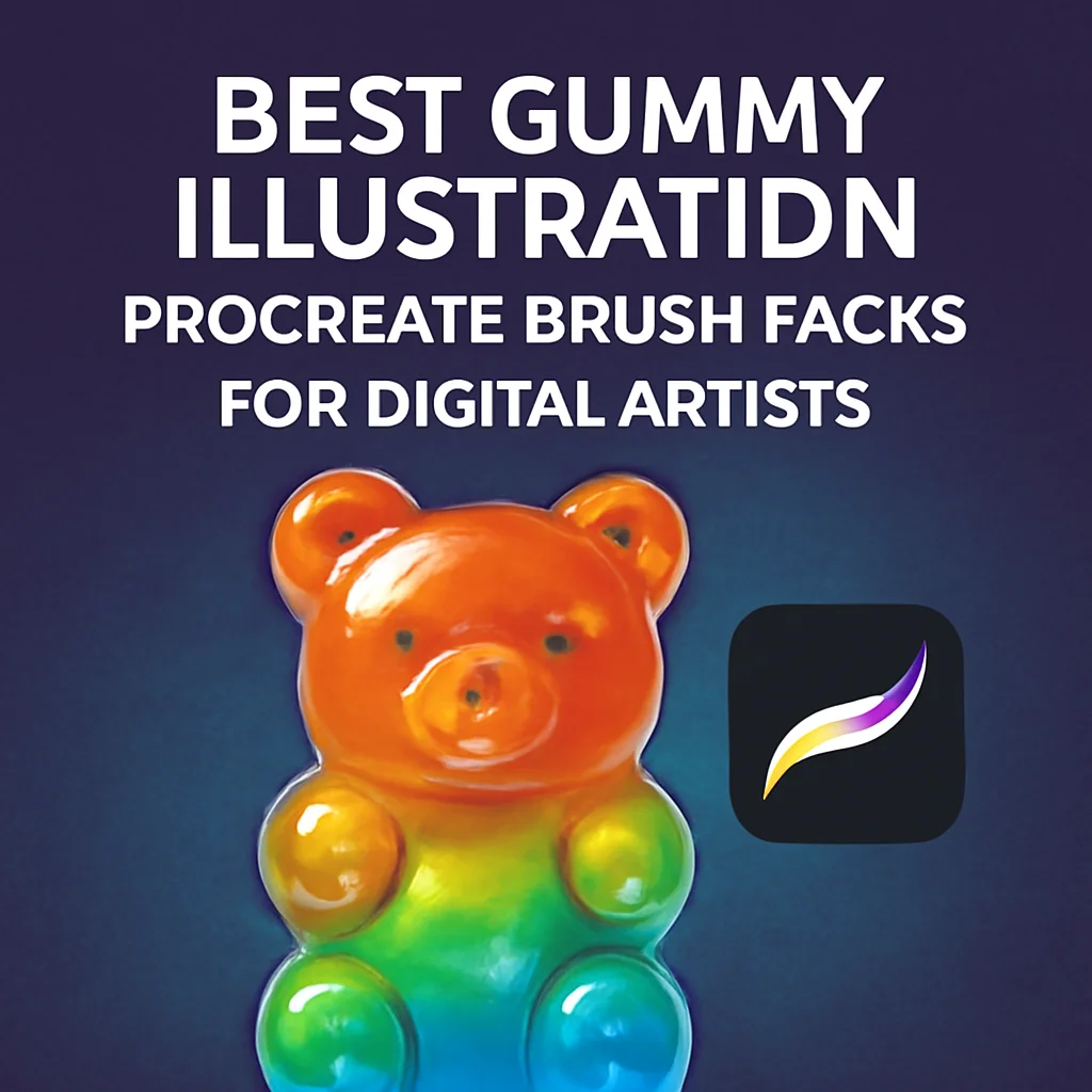 best gummyillustration procreate brush packs for digital art 1066