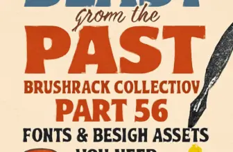 blast from the past brushpack collection part 56 fonts des 582