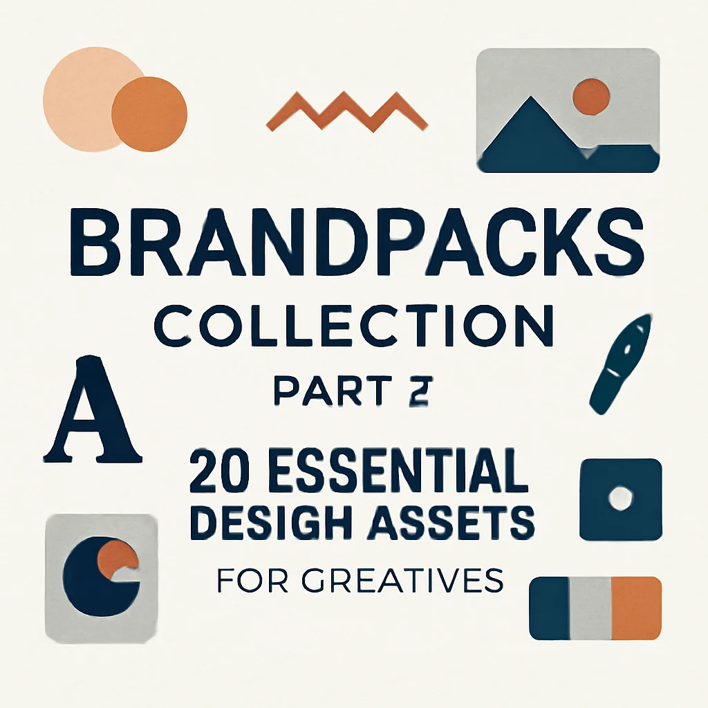 BrandPacks Collection Part 2: 20 Essential Design Assets for Creatives