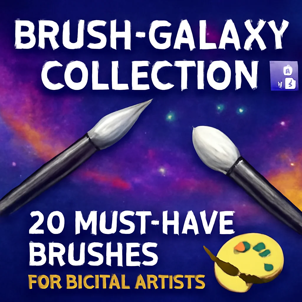 Brush-Galaxy Collection Part 15: 20 Must-Have Brushes for Digital Artists 🎨✨