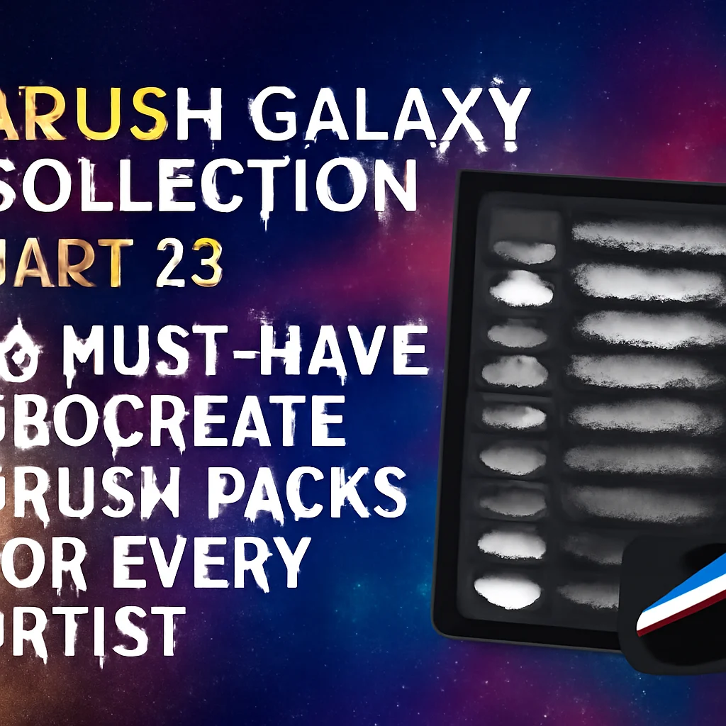 Brush-Galaxy Collection Part 23: 19 Must-Have Procreate Brush Packs for Every Artist