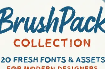 brushpack collection part 86 20 fresh fonts assets for mode 612