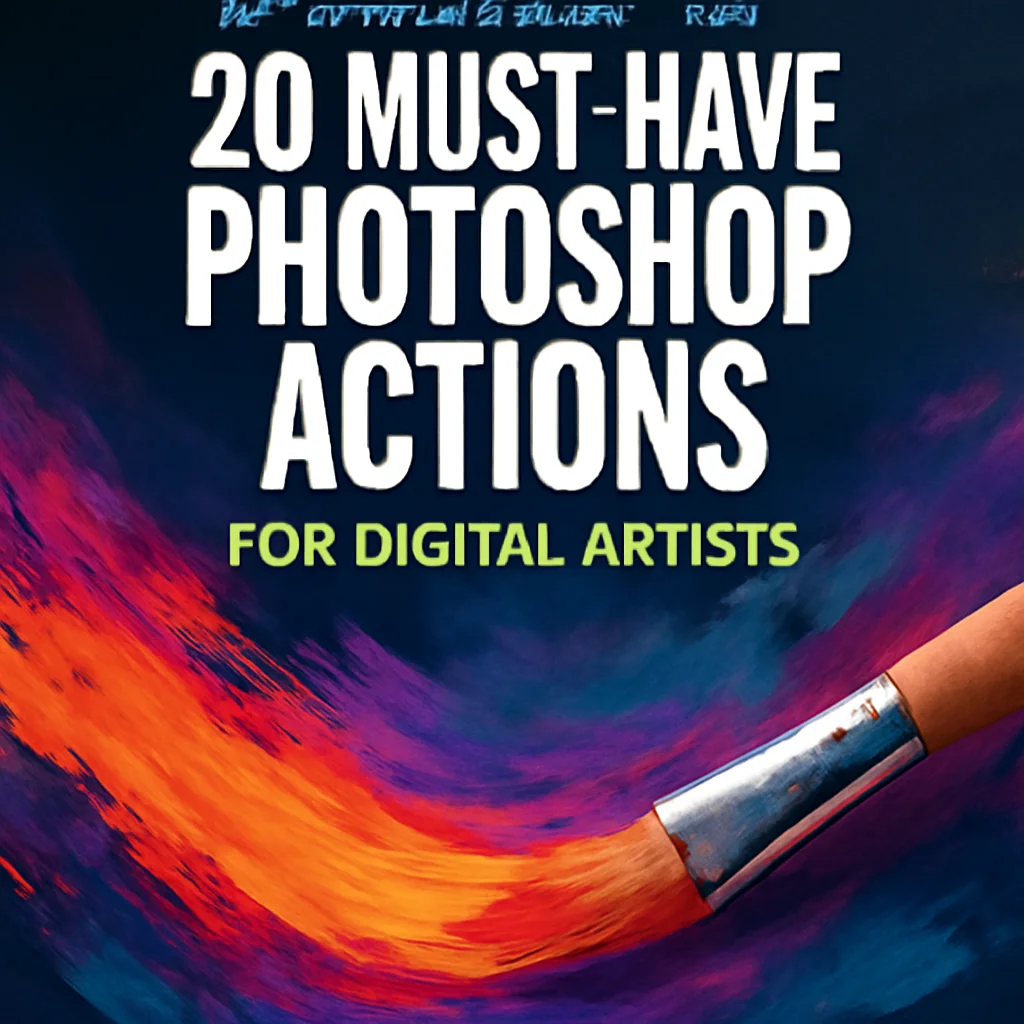 20 Must-Have Photoshop Actions for Stunning Visuals (BrushesPack Part 268)
