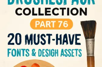brushespack collection part 76 20 must have fonts design as 602