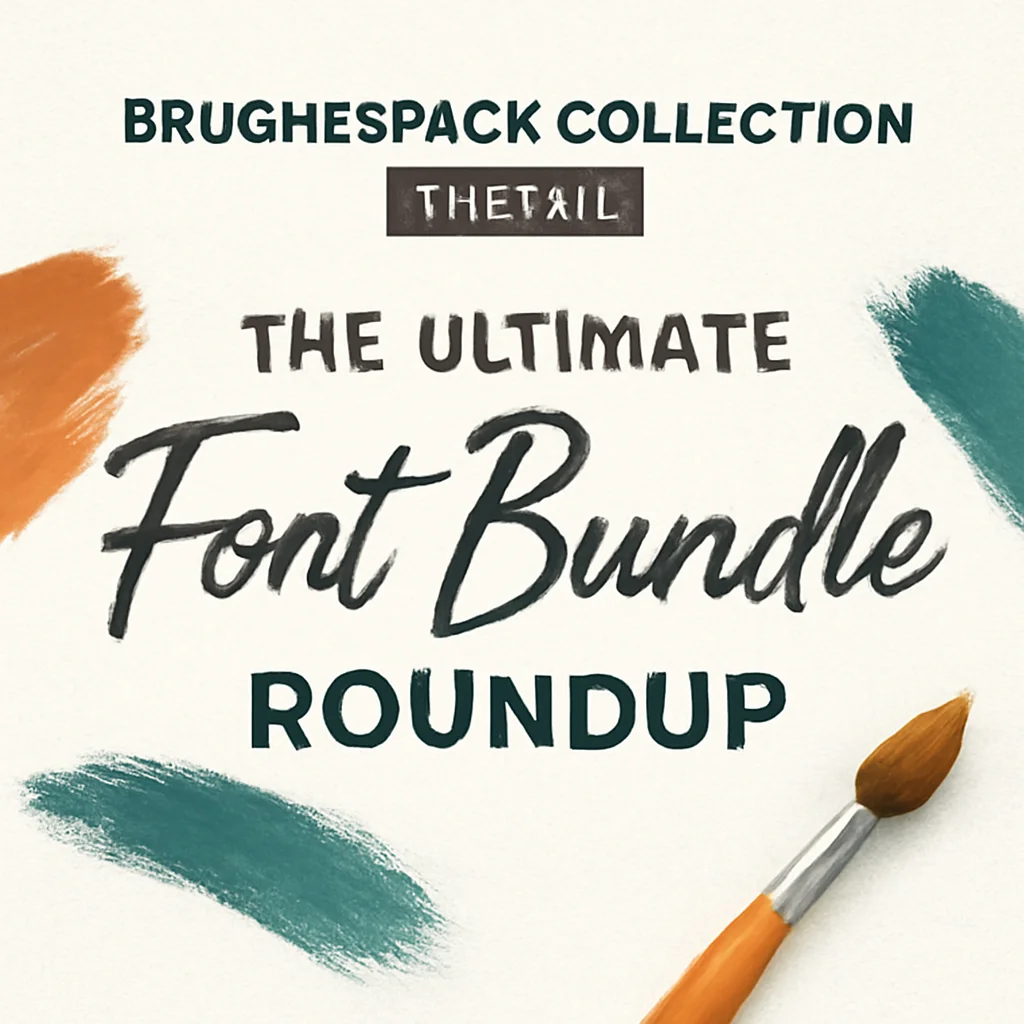 Brushespack Collection Part 149: The Ultimate Font Bundle Roundup 🎨 1 brushespack collection part 149 the ultimate font bundle rou 675
