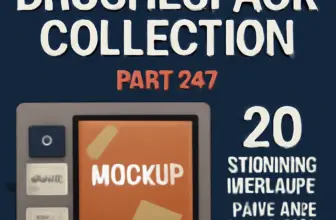 brushespack collection part 257 20 stunning mockups templat 783