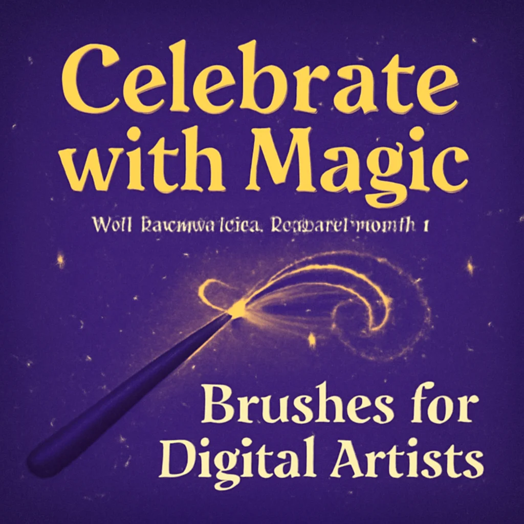 Celebrate with Magic: Walllowcreatives Collection Part 4 – Brushes for Digital Artists