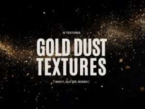 cover image 15 festive gold dust backgrounds