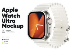 cover image apple watch ultra mockup