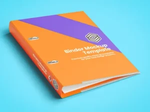 cover image binder mockup
