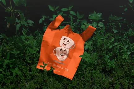 Canvas Shopping Bag Mockup