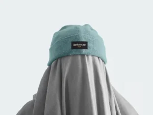 cover image casual beanie apparel mockup