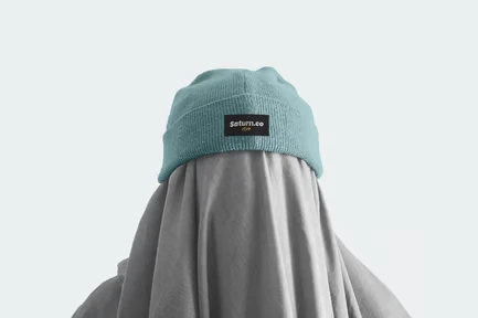 Casual Beanie Apparel Mockup