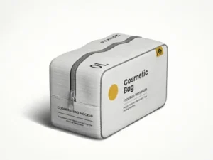 cover image cosmetic bag mockup