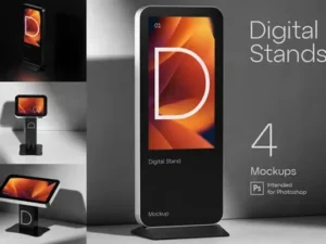cover image digital stands mockups