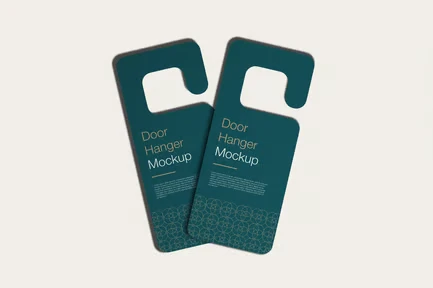 Door Hanger Mockup