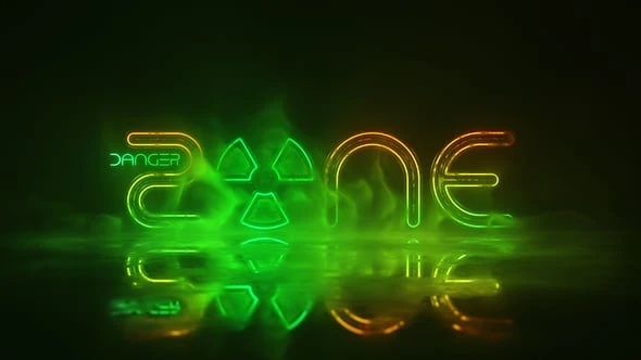 Adobe After Effects Logo Reveal Templates Bundle - 3 Items 4 cover image electric neon logo reveal with grunge smoke effects