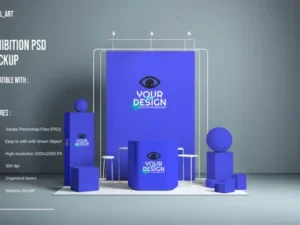 cover image exhibition mockup