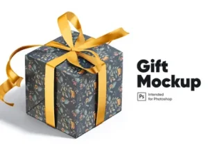 cover image gift mockup