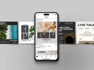 cover image instagram carousel mockups