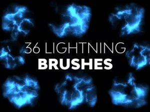 cover image lightning brushes