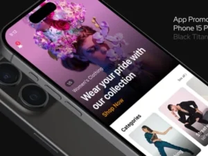 cover image modern dynamic mobile app promo with 3d smartphone mockups